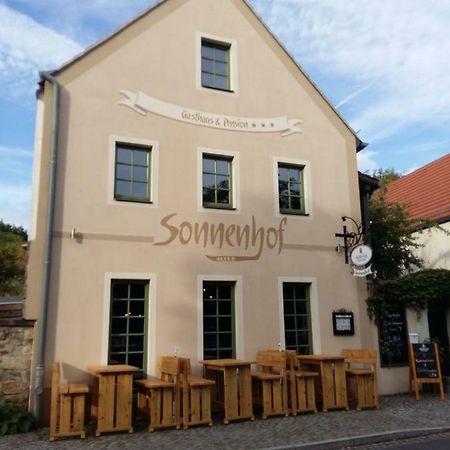 Hotel Wirtshaus Sonnenhof Radebeul Exterior foto