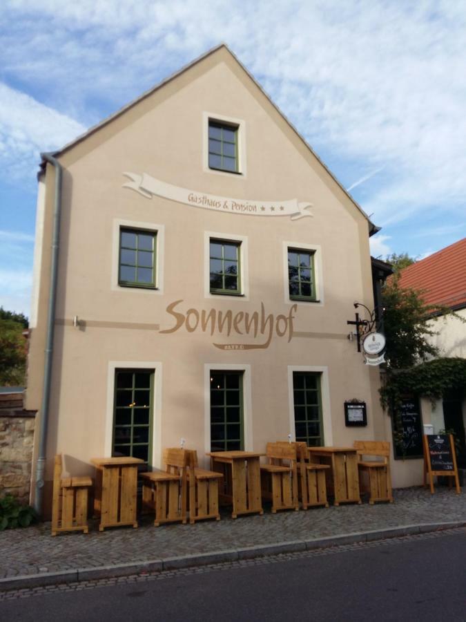 Hotel Wirtshaus Sonnenhof Radebeul Exterior foto